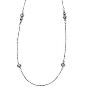 Brighton Swarovski Halo Long Necklace